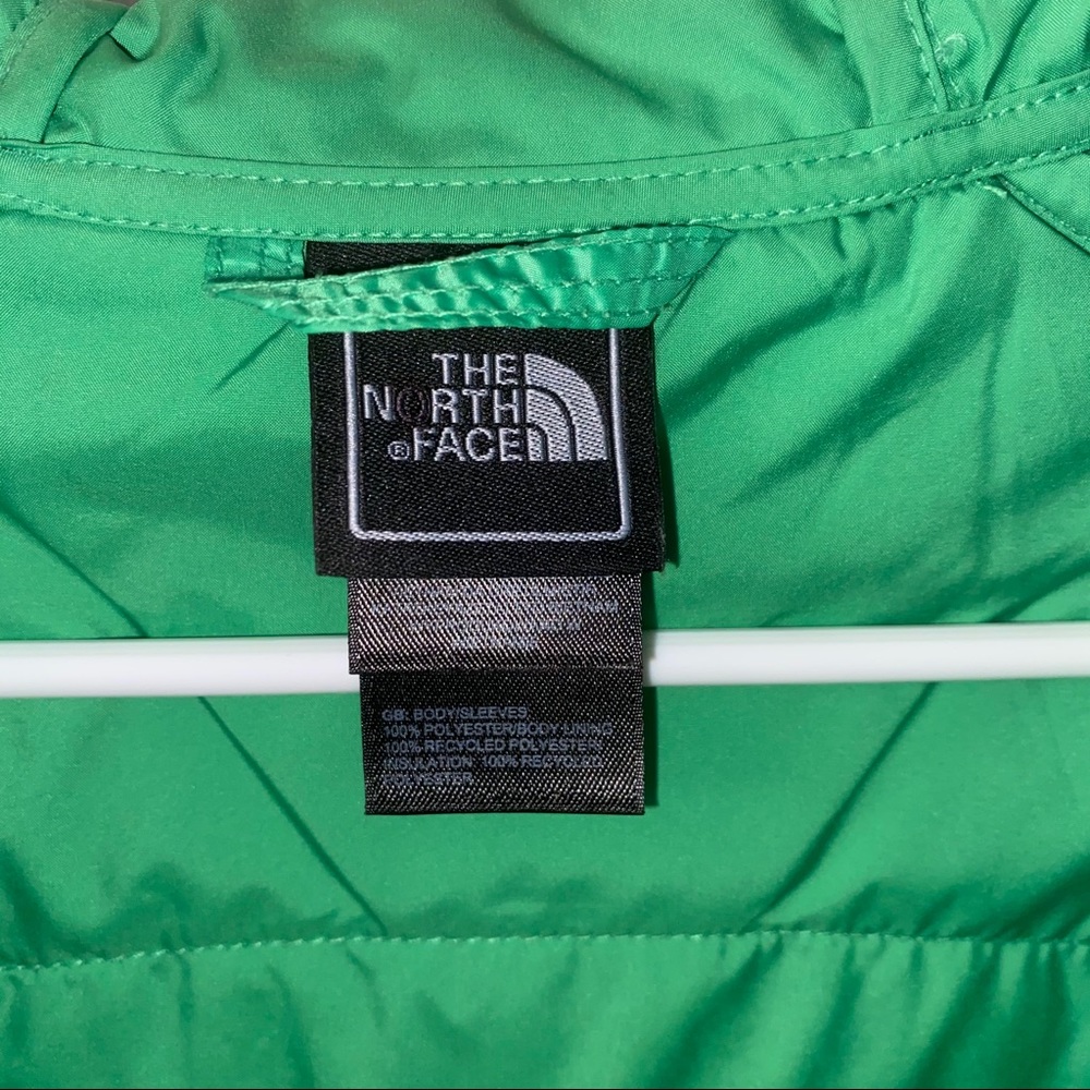 The North Face Girls Green Fleece & Quilted Jacket - Picture 7 of 8